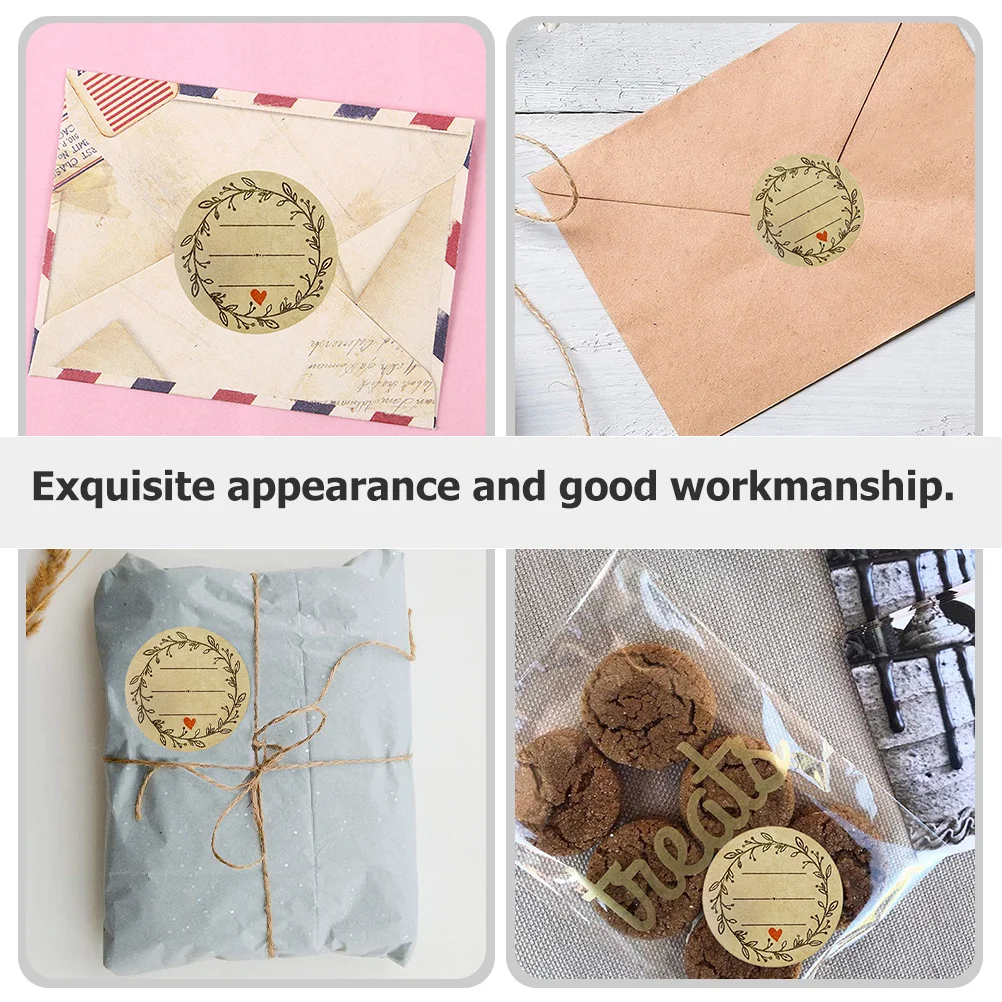 500 шт. наклейки новинка круглая уплотнительная этикетка упаковка для торта