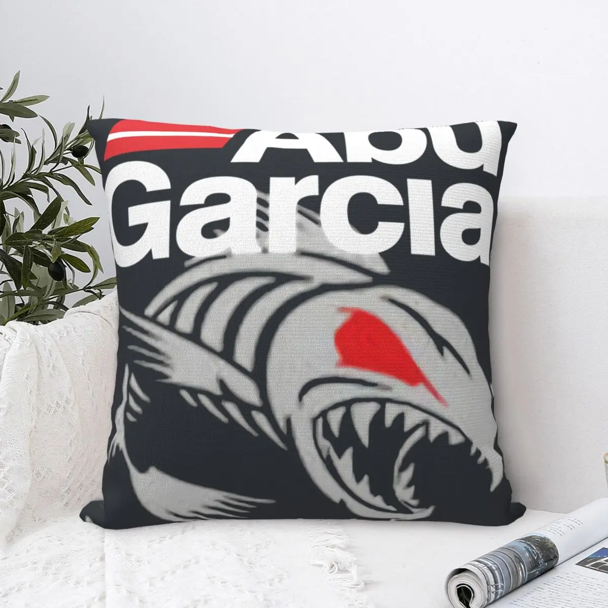 

Abu Garcia Logo Double Sided Printed Cushion Cover Pillowcase Bed Decorative Pillow Pillowcase Sofa