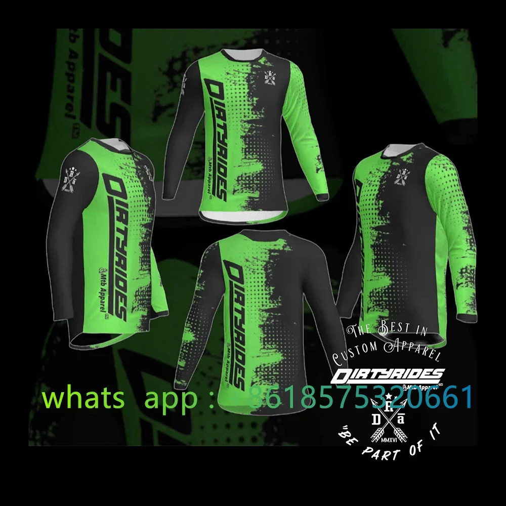 2022 одежда для горного велосипеда Джерси мотокросса трюков мужская рубашка