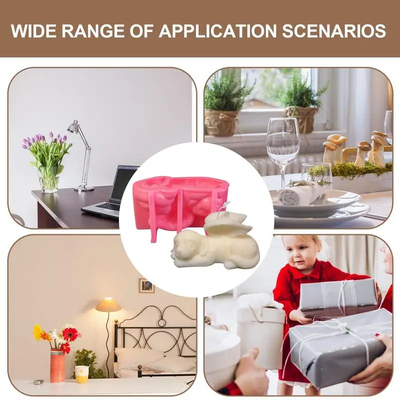 Форма для собак-ангелов силиконовая форма спящего кота домашних животных с