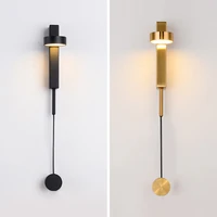 modern led sconce headboard rotatable with switch bedroom bedside wall lamp living room gold scocne lighting fixture ac 85v 265v