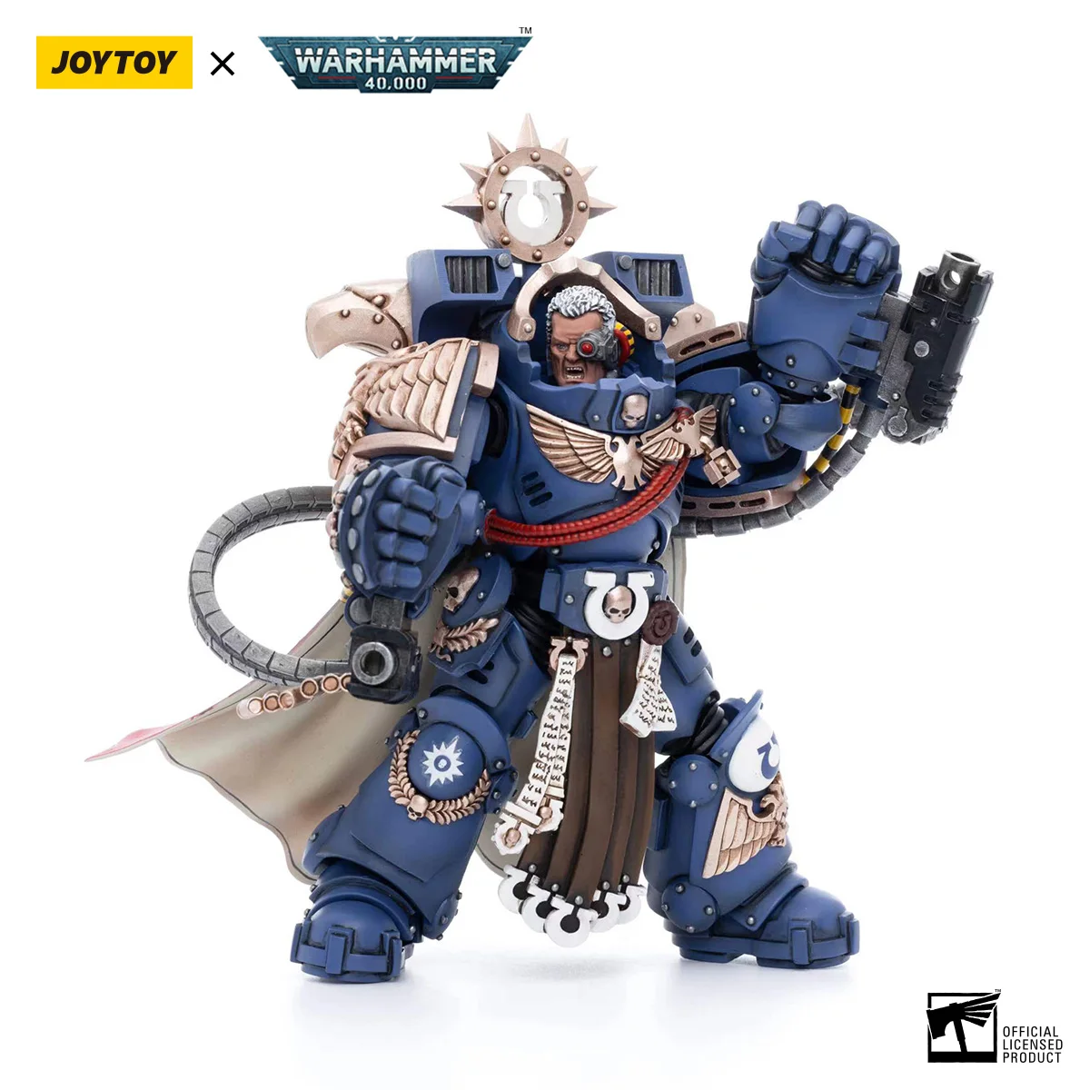 

[В наличии] Joytoy 1 18 экшн-фигурки Warhammer 40k Mecha Ultramarines глава Master Marneus Calgar модельные игрушки