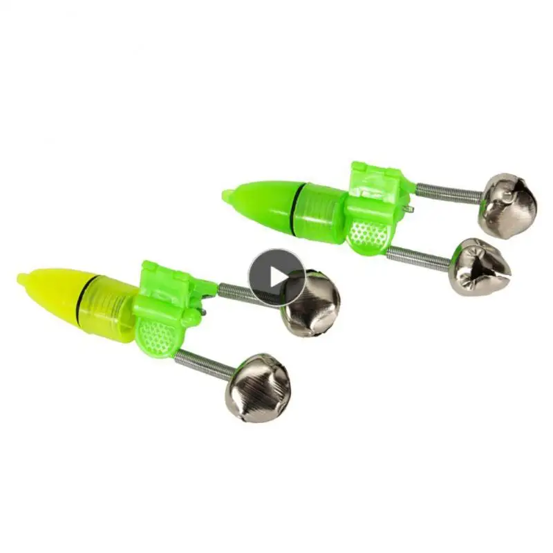 

Button Battery Fishing Bell Alarm Simple Outdoor Fishing Bell Alarm Abs Fish Bite Indicator Iron Fishing Bell Simple Operate