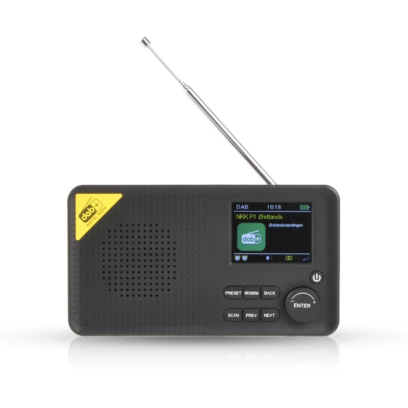 

Портативное Bluetooth цифровое радио DAB/DAB + и FM-приемник перезаряжаемое легкое домашнее радио