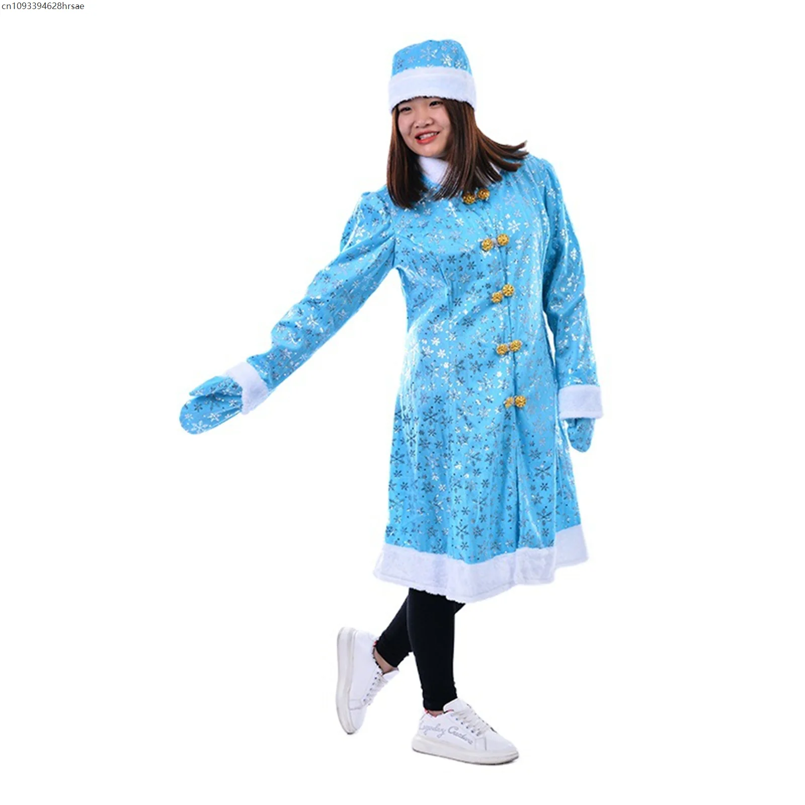 

Костюмы Санта Клауса CEENIU синий полиэстер