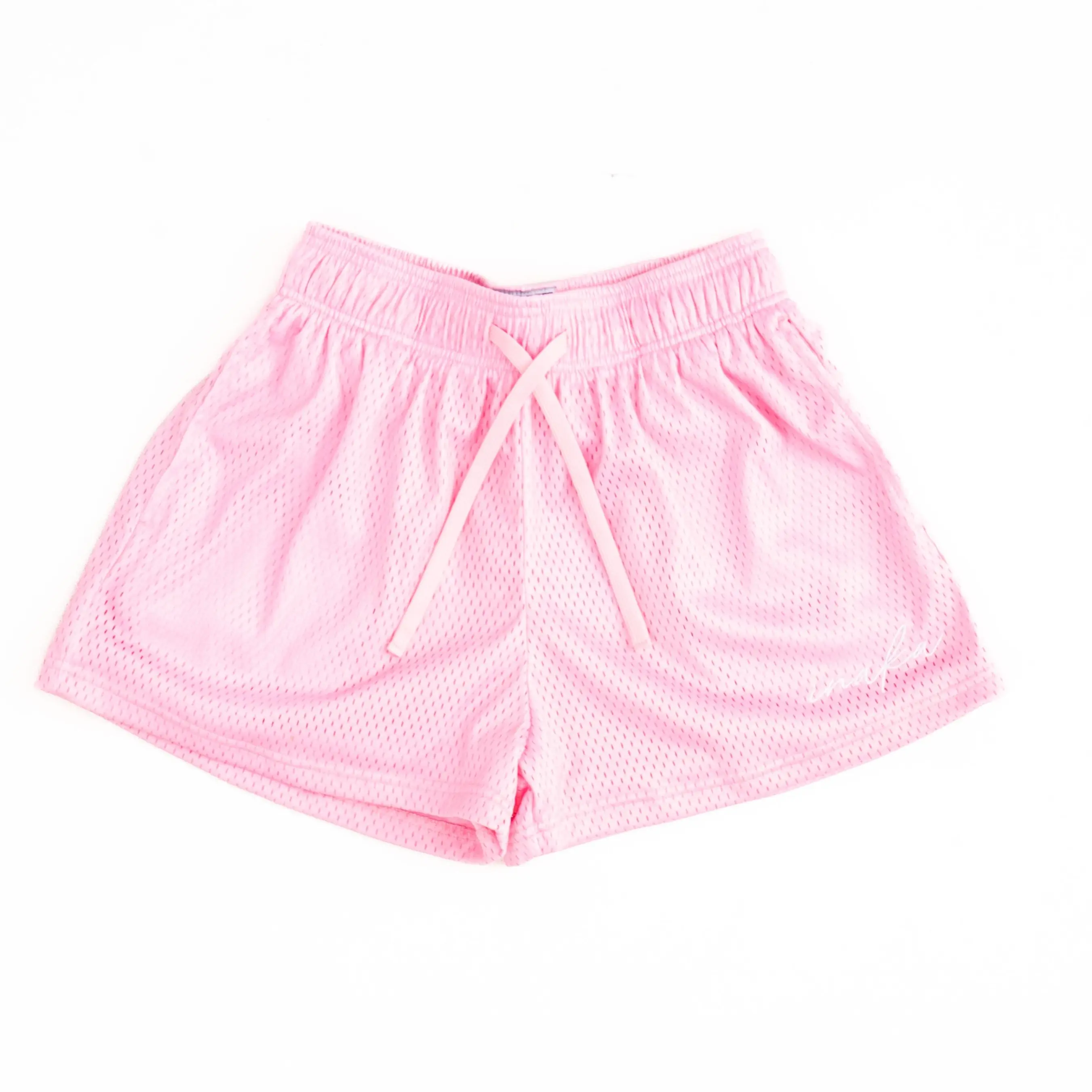 Inaka Double Mesh Shorts  Women Fashion Casual Sports Gym Men Shorts Loose Basketball Training Pants Double Short