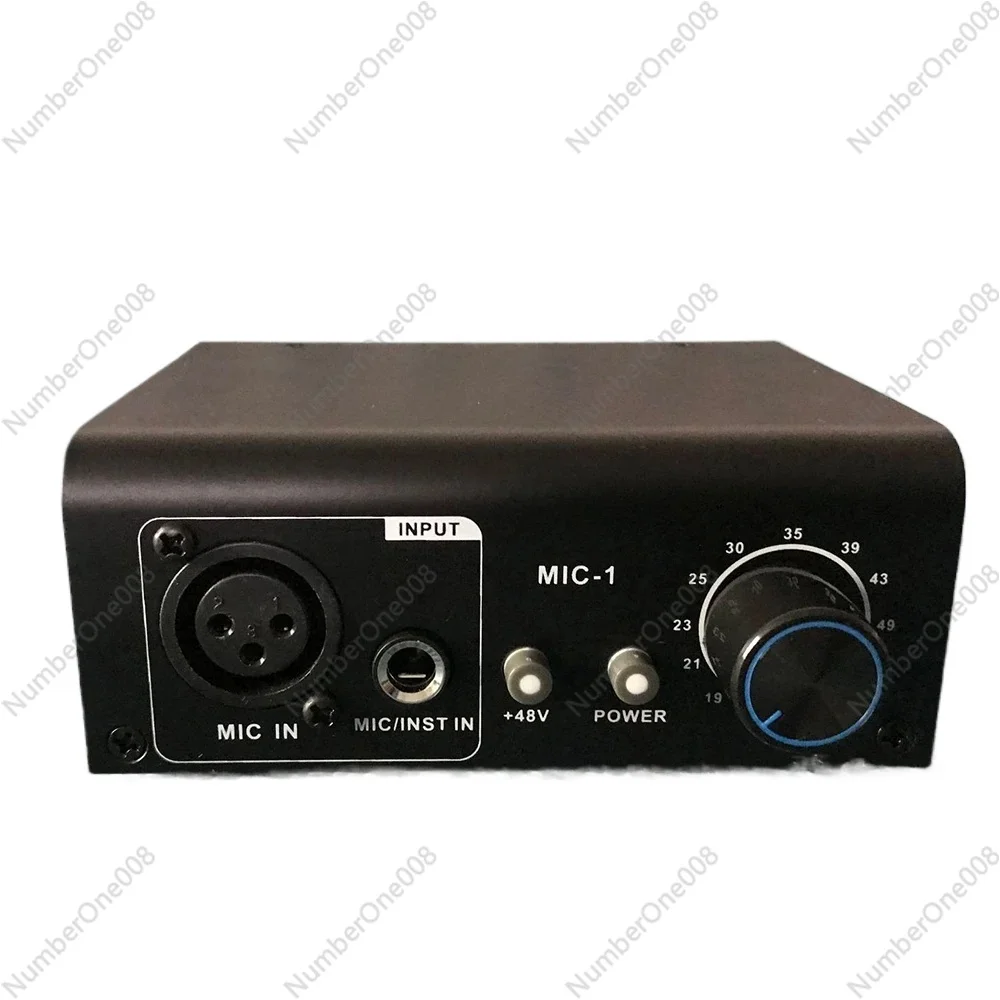 Ультракомпактный микрофонный предусилитель 1-канальный усилитель инструмент