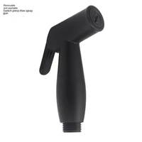portable black bidet sprayer handheld self cleaning shower head bidet attachment hand bidet faucet for women bathroom supplies