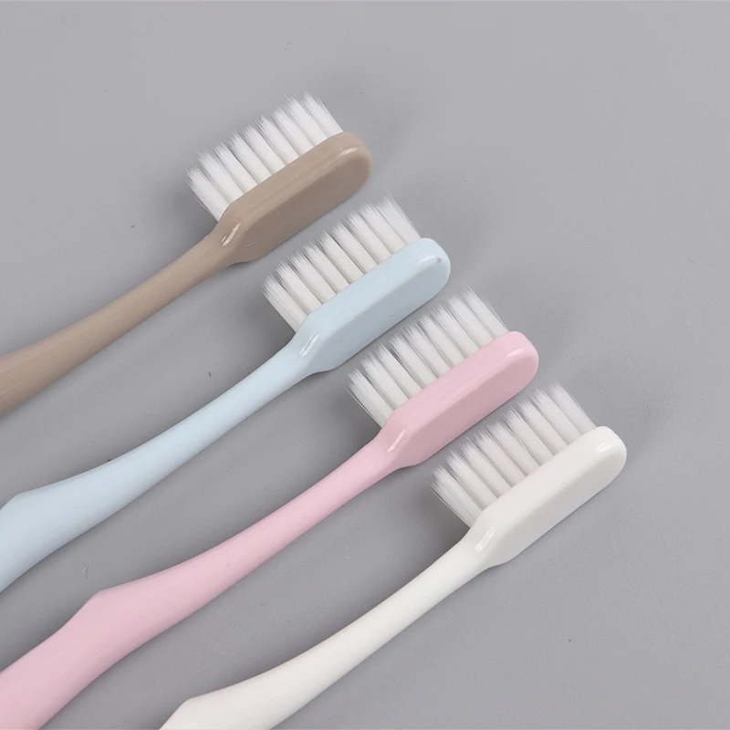 

4PC/set Adult Soft Bristle Toothbrush Soft Toothbrush Teeth Toothbrushes Tooth Brush Travel Toothbrush Oral Healthy Health Care