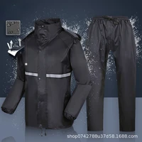 suit men raincoat jacket adults motorcycle cycling pants raincoat zipper unisex thick chubasquero hombre coat jacket rain items