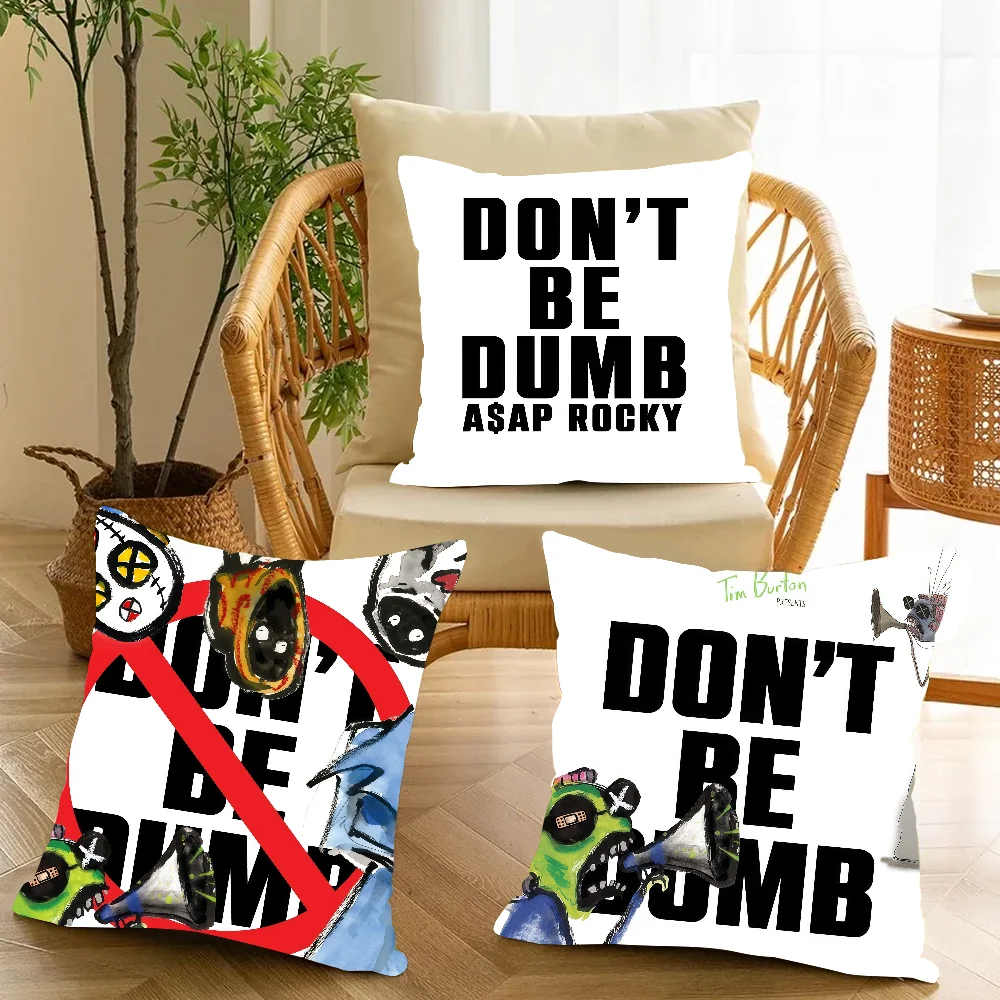 Фото Рэпер A-Asap R-Rocky-S Don't Be Dumb наволочка подходит для гостевых комнат интерьера автомобилей офисное украшение дома №4
