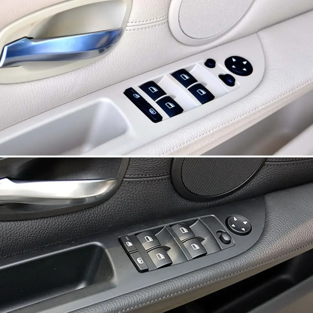 Фото Для BMW 5 серии E60 E61 (2006-2010) — Главный электрический переключатель стеклоподъемника, номер детали 61319122113, совместим с моделями 520, 525, 530, 535i №5