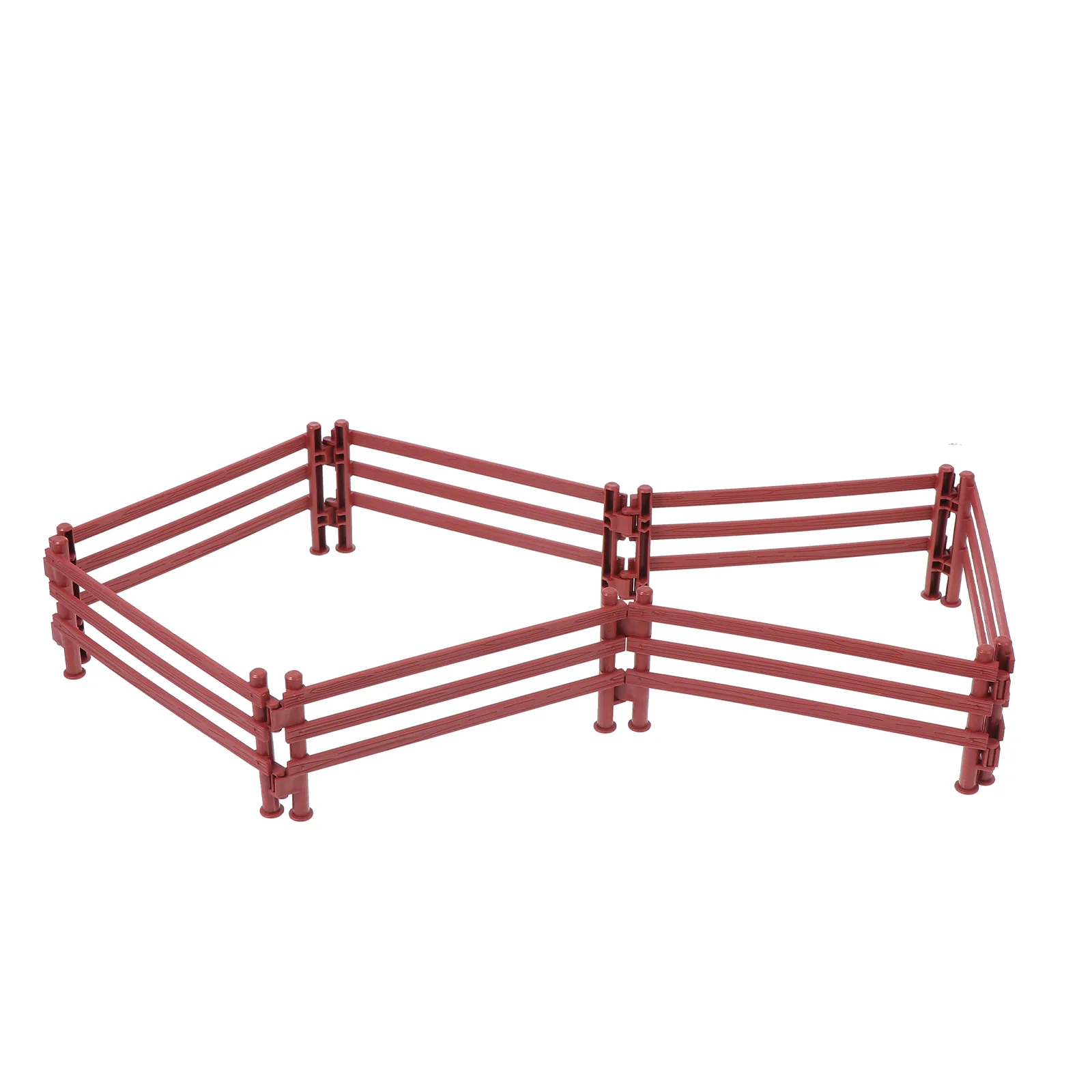 

20pcs DIY Fence Panels Miniature Garden Fence Kindergarten Flower Fence Educational Garden Fence Panels