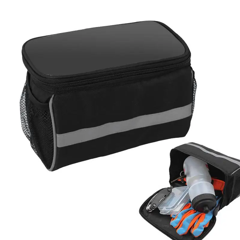 

Сумка на переднюю раму велосипеда, сумки на руль, сумка на переднюю раму велосипеда, Жесткий Чехол, водонепроницаемая Фотосумка для держателя телефона