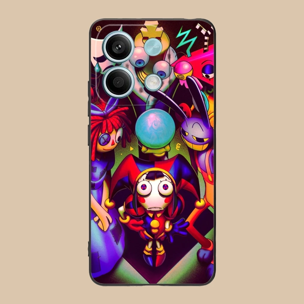 Удивительный цифровой цирковый Чехол для мобильного телефона Xiaomi Redmi 13 13C 12 12C 10 10C