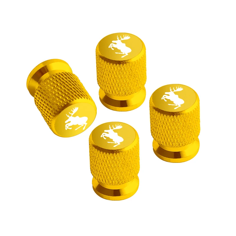 

Автомобильная шутка, эмблема оленя, значок, колпачки для клапанов колес автомобиля, колпачки для штока шин для Volvo Moose Test S40 V40 V50 XC60 XC90 XC40 S60