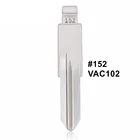 Универсальная флип-заготовка полотно дистанционного ключа VAC102 #152 для Renault Megan Dacia Clio Duster для JMD VVDI KEYDIY KD Xhorse