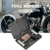 37pcsset flat tire repair kit lightweight universal fit lightweight for suv motorcycle tire repair set wheel repair kit