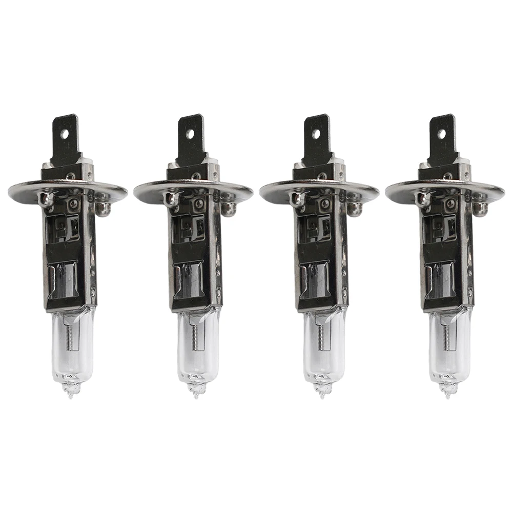 

Halogen Headlight Headlights 12V 6000K Bulb 55W 2000LM 4pcs Aluminum Alloy Auto Light White Lamp High/Low Beam