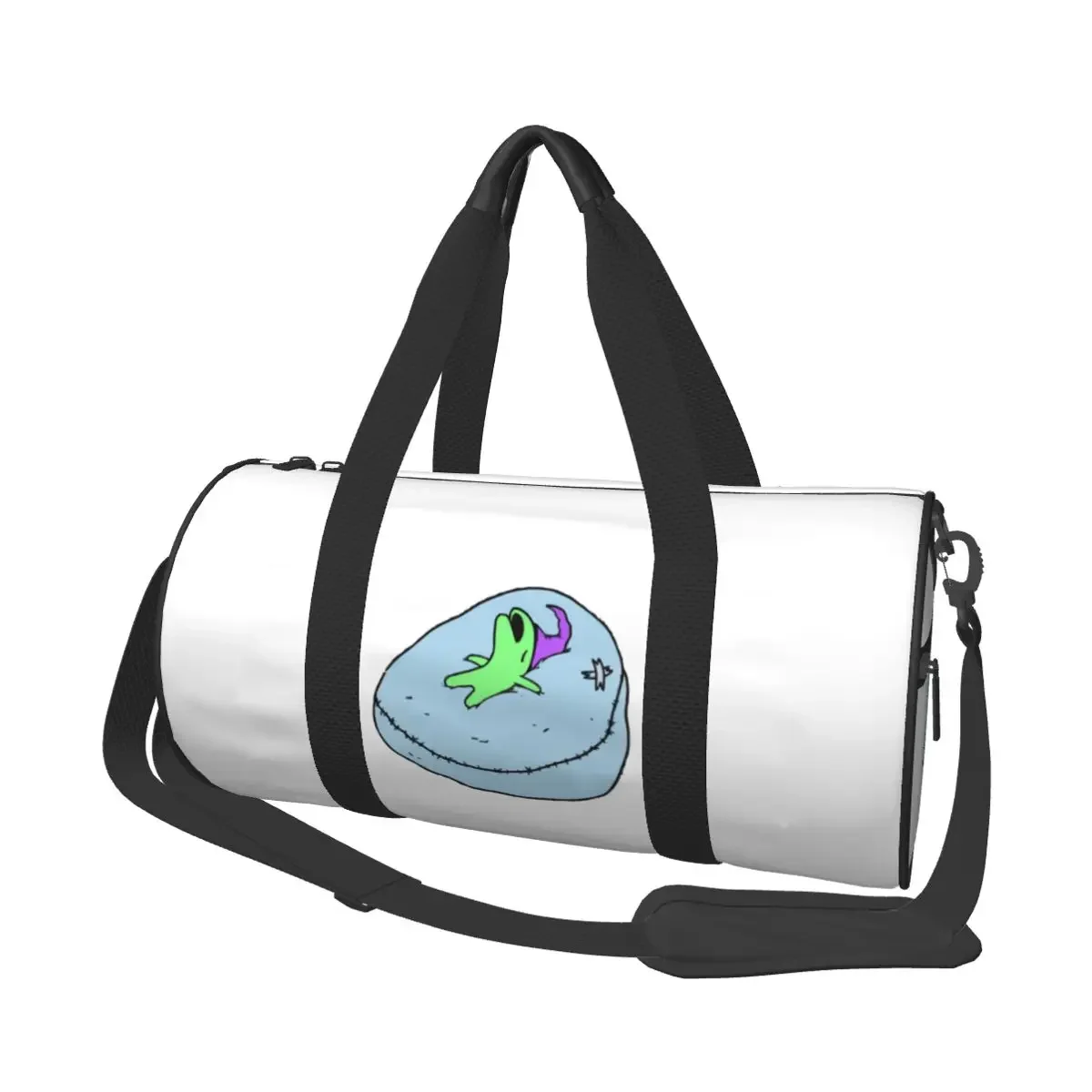 Фото Glep Sleeping Smiling Friends Большая спортивная сумка Водонепроницаемая дорожная сумка Duffle Сумки Сумка для фитнеса №1