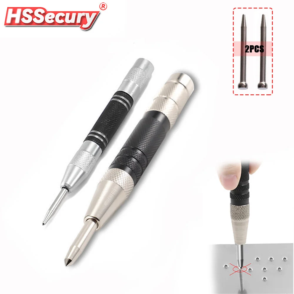 Автоматический перфоратор пружинный локатор регулируемый кернер Центральный