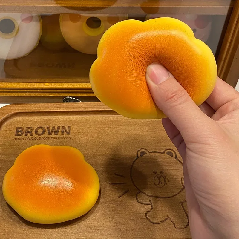 Мягкая игрушка имитация мягкого хлеба со вкусом молока и медленным отскоком