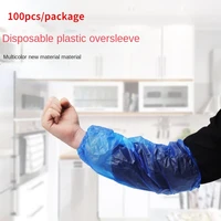 disposable pe sleeve oversleeve waterproof sleeves dustproof oil proof household cleaning tools accessories merchandises home