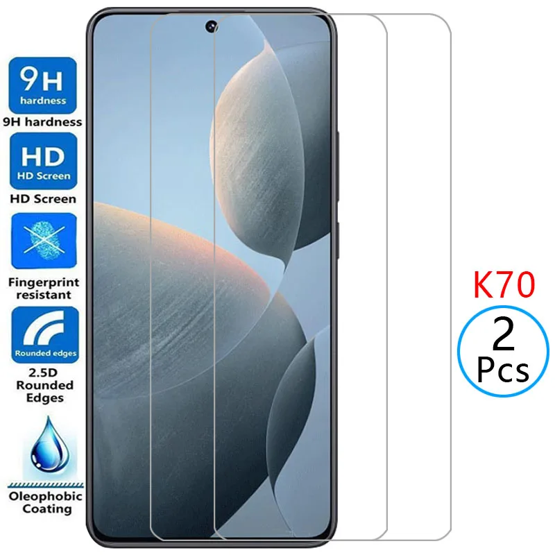 Чехол для телефона xiaomi redmi k70 pro ultra k70e 5g закаленное стекло на redmik70 k 70 k70pro задняя