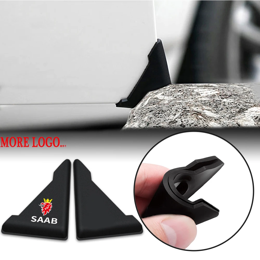 

2pcs Silicone Car Door Corner Scratch Protector Cover Crash Bumper For Skoda Yeti Octavia 2 3 a5 a7 Fabia Kodiaq Rapid Karoq etc