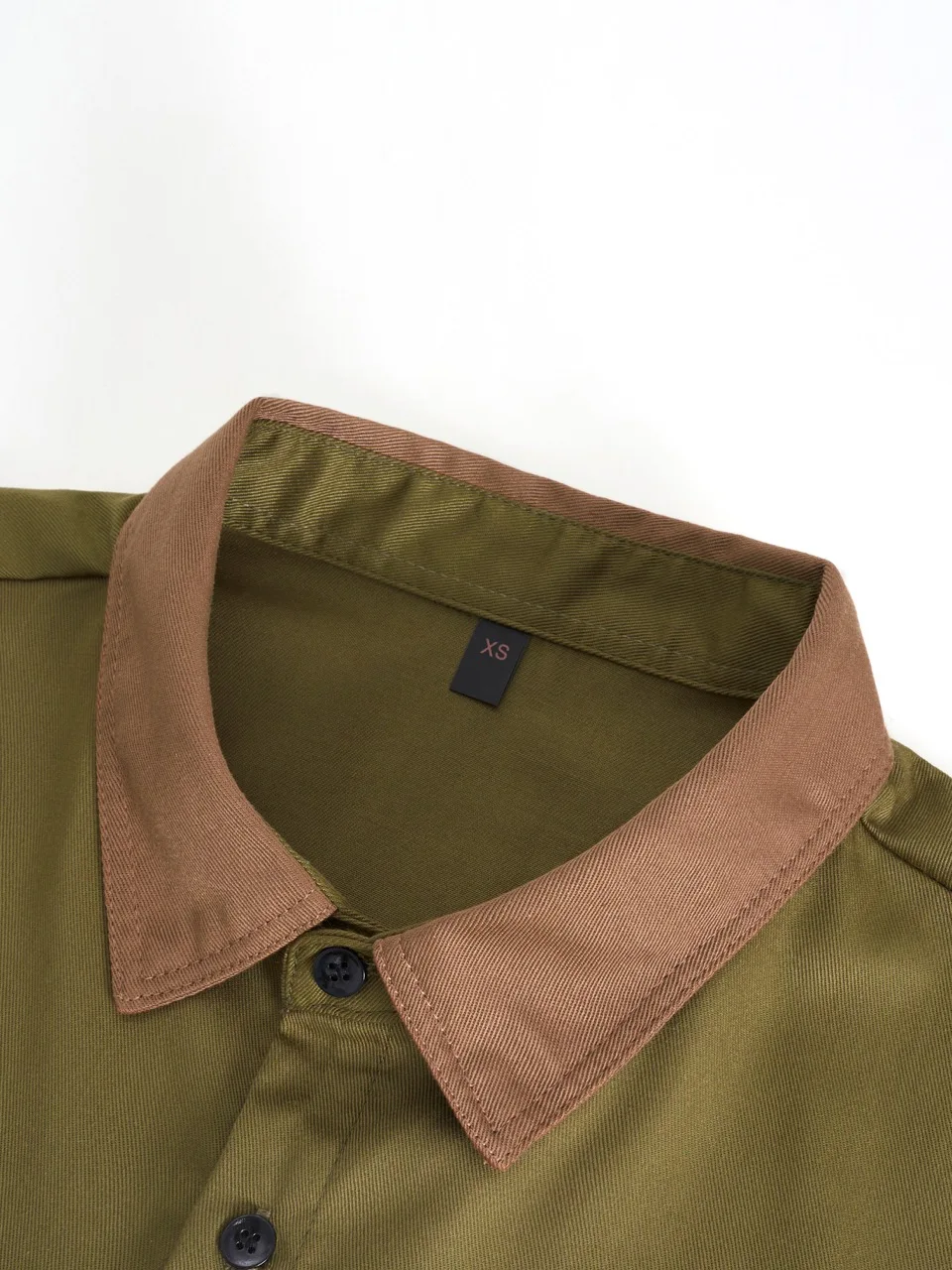 Рубашка COODRONY мужская с длинным рукавом брендовая повседневная карманами в стиле