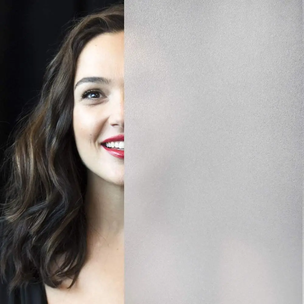 

Matte Frosted Window Privacy Film Non Adhesive UV Blocking Glass Covering for Home Bathroom Office Static Cling Opaque Sticker