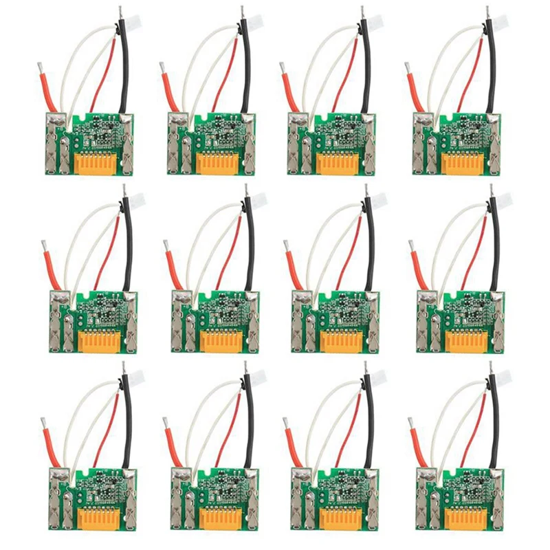 

12Pcs BL1430 14.4V 3Ah 4Ah 6Ah Lithium-Ion Battery PCB Board Circuit Board for Makita BL1430 BL1415 BL1440 BL146 BJV140Z