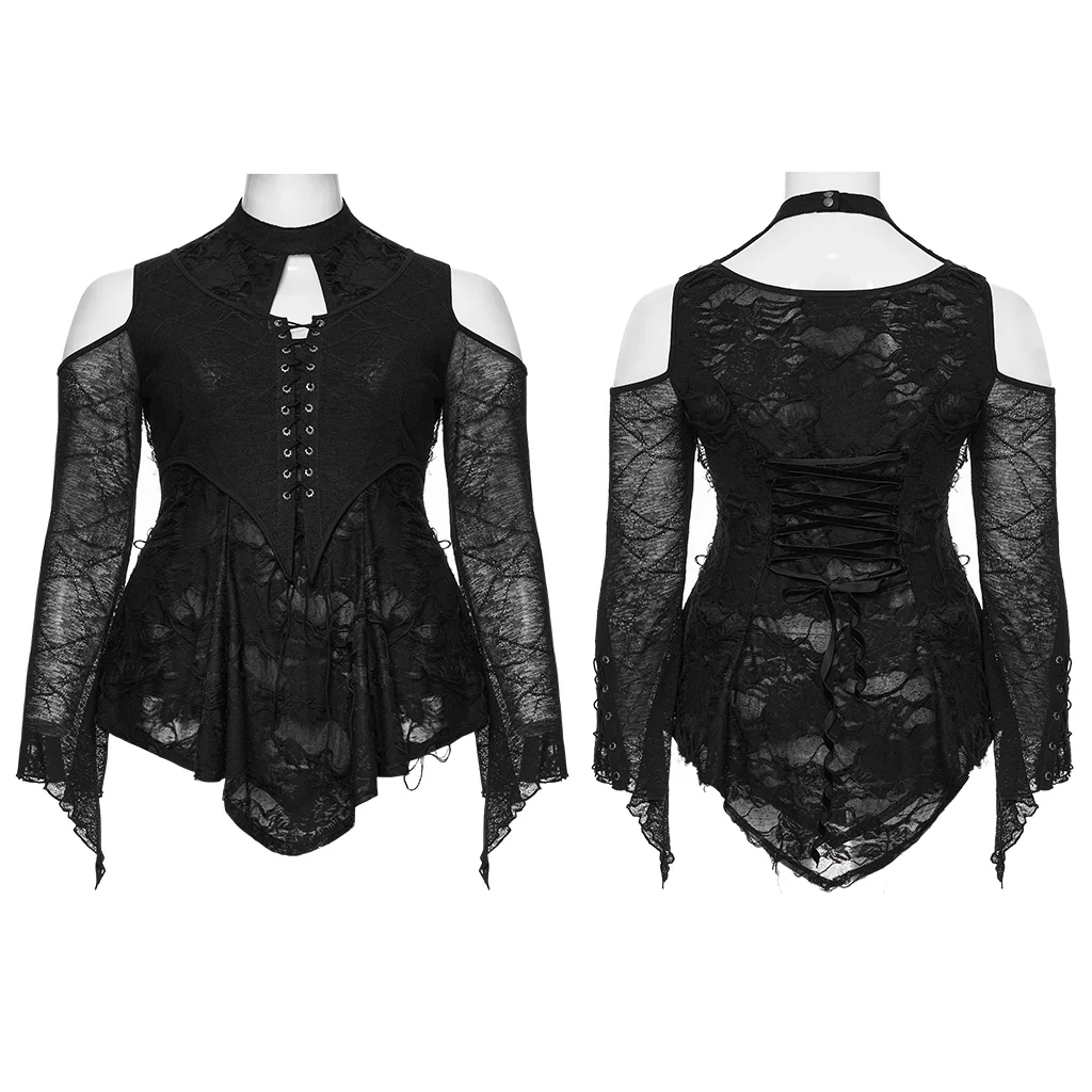 Рисунок 5 - Женская футболка в готическом стиле панк-рейв