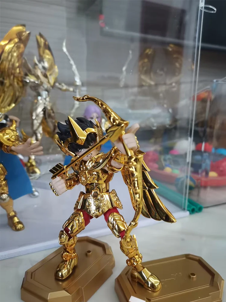 Фото В наличии: Официальные фигурки Saint Seiya, 1-е издание, серия Sanctuary Legend, Blind Box, 20+ точек артикуляции, 12 см, игрушка Афина-Стрелец №4
