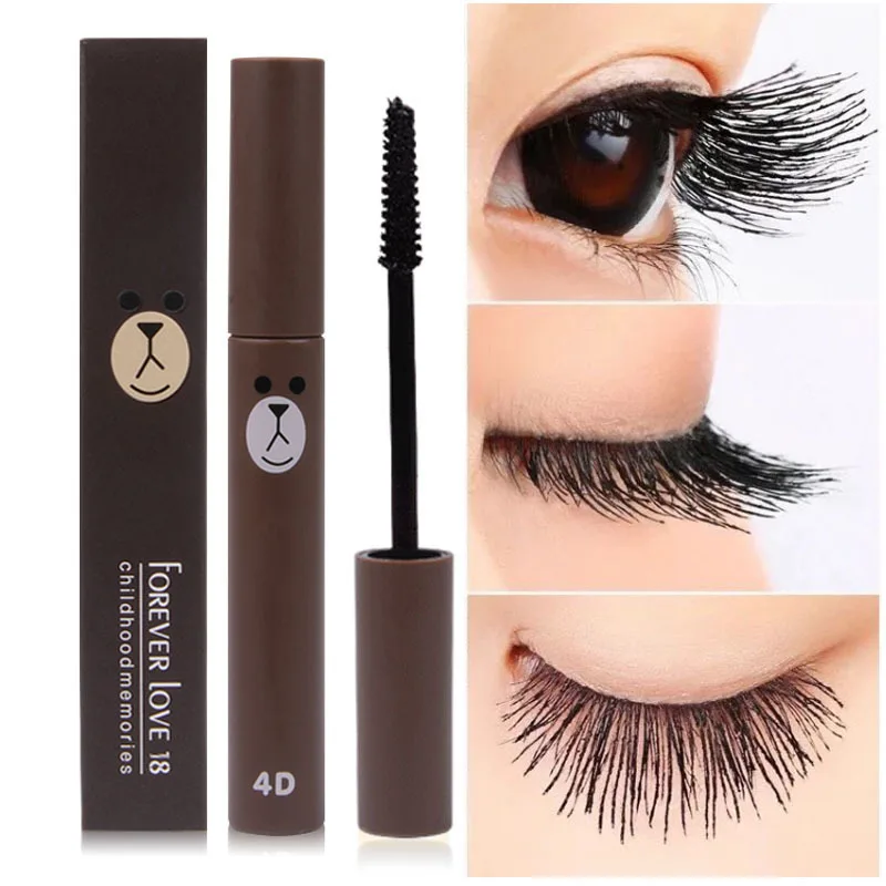 

2022 Nieuwe Fashion Leuke 4D Fiber Mascara Lange Zwarte Lash Eyelash Extension Waterproof Eye Make-Up Mooie Mascara Cosmetica