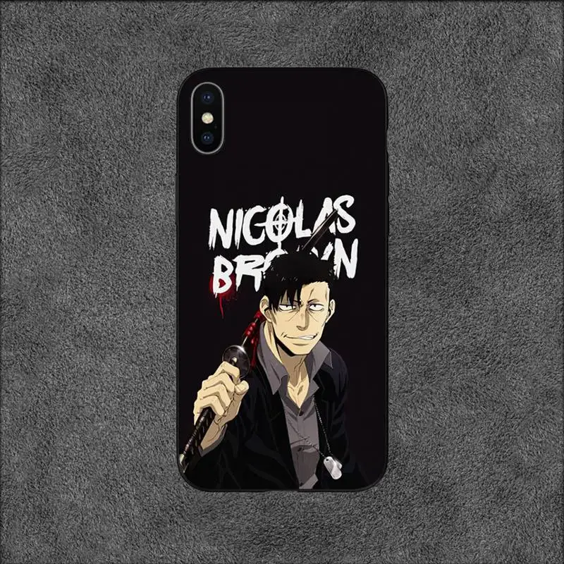 GANGSTA Anime Phone Case For iPhone 11 12 Mini 13 Pro XS Max X 8 7 6s Plus 5 SE XR Shell images - 6