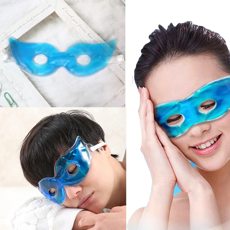 

Ice Gel Eye Patches Sleep Mask Fatigue Relief Remove Dark Circles Cold Eye Mask Cooling Eyes Pad Relaxing Gel Eye Pad Patches