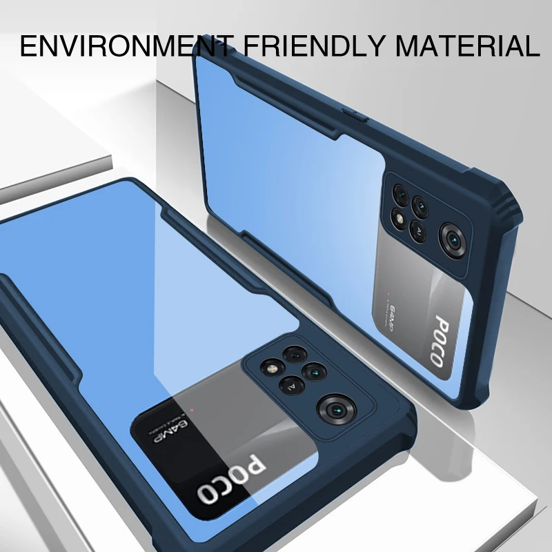 rzants for xiaomi poco m4 pro 4g case slim cover casing camera protection small hole phone shell free global shipping