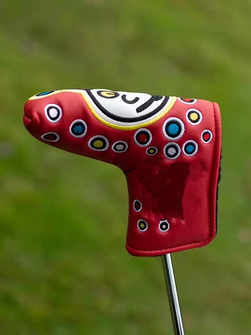 Головной убор для гольфа чехол головы клюшки водителя гибридный кожаный