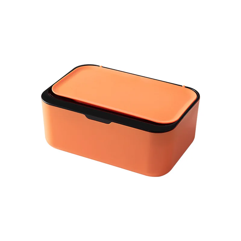 Plastic Wet Tissue Box With Lid Wet Tissue Case Baby Wipes Napkin Storage Box Dustproof Wipes Dispenser Home Car Napkin Holder images - 6