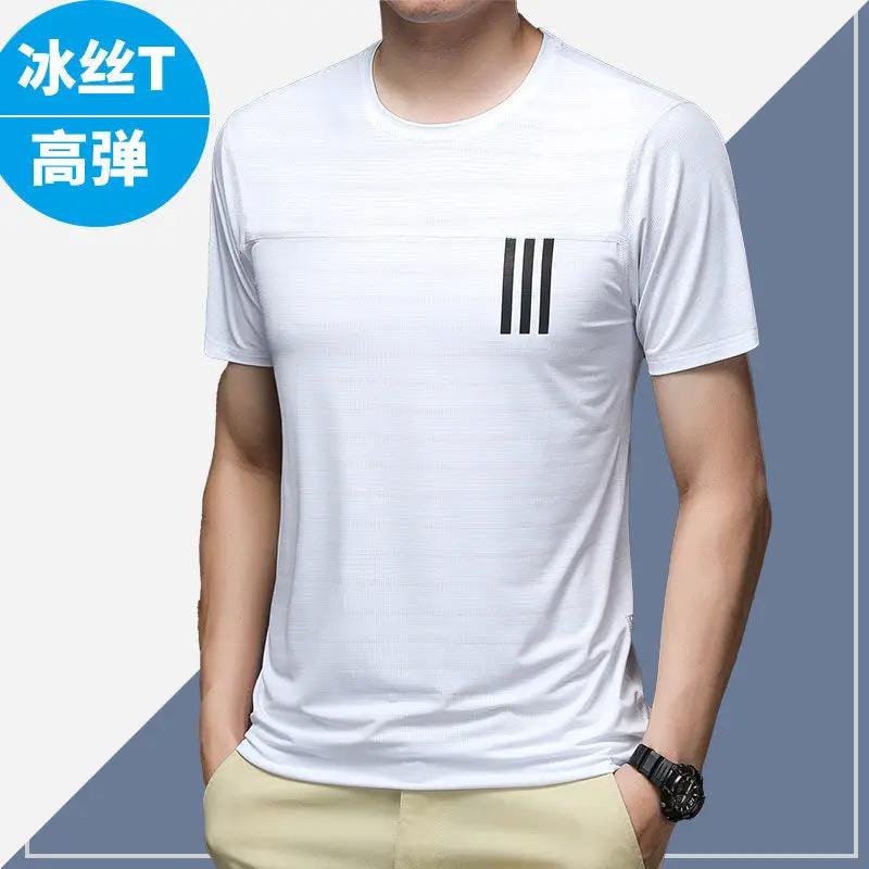 Polyester musculation camisa Men Running T Shirt Quick Dry Fitness Shirt Training Exercise gym clothing men Sport Shirt Tops