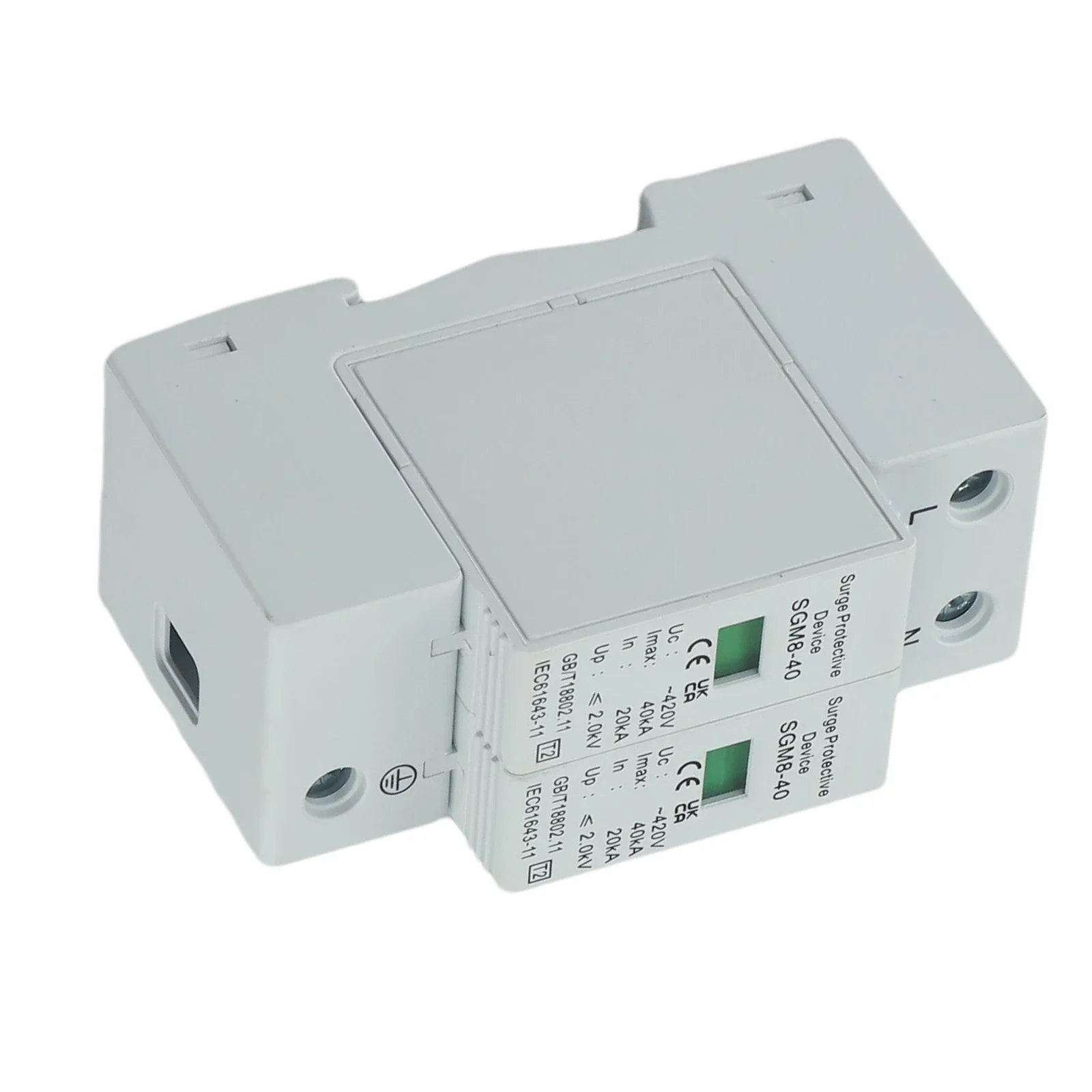 1 шт. 2P 20KA-40KA устройство защиты от перенапряжений молния защита перенапряжения 420