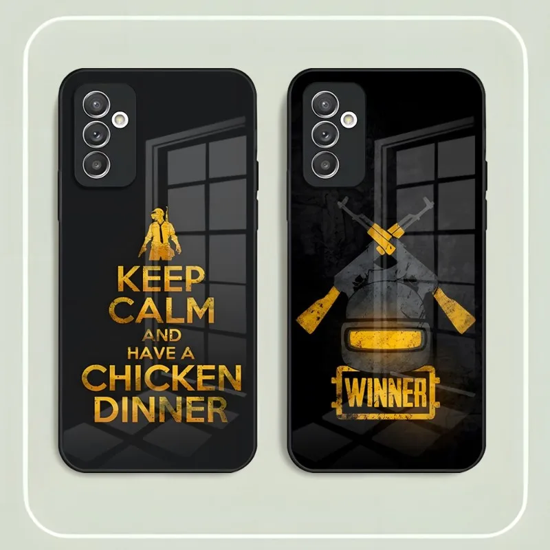 Чехол для телефона из закаленного стекла Samsung S23 S22 S21 S30 S20 Pro Ultra Plus S7Edge S8 S9 S10E