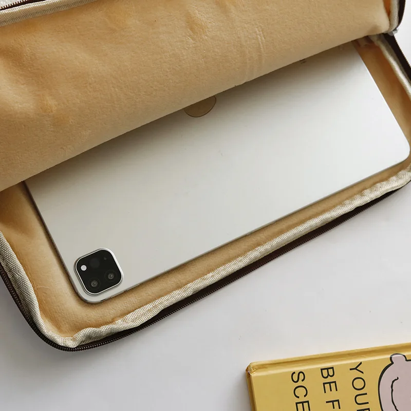 Плюшевая сумка со смайликом для планшета и компьютера ноутбука ipad Mini 123456 9 7 10 2 5