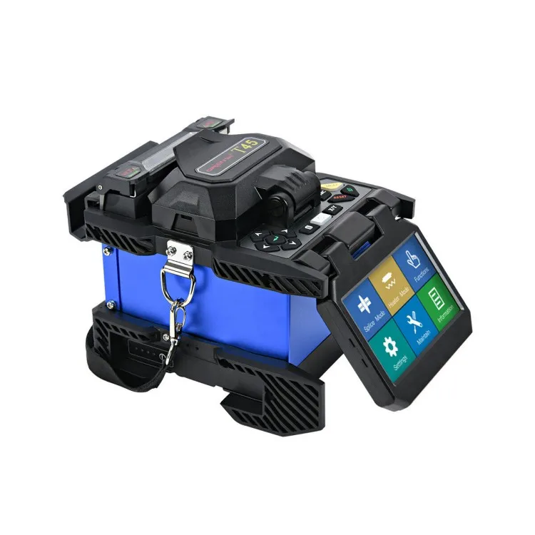 

7S Fast T45 Core Alignment Fusion Splicer Soudeuse Fibre Optique Splicing Machine manufacturing