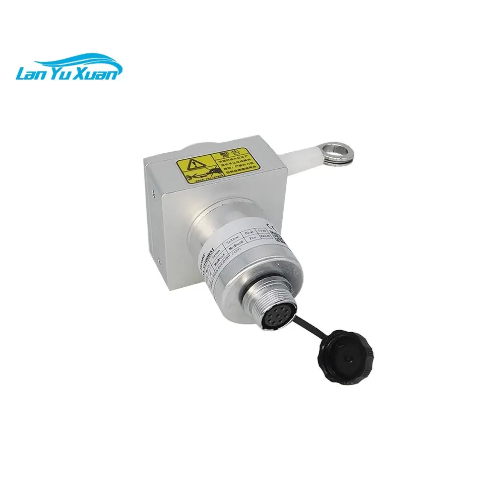 

2000mm absolute encoder draw wire displacement position sensor RS485 output linear encoder