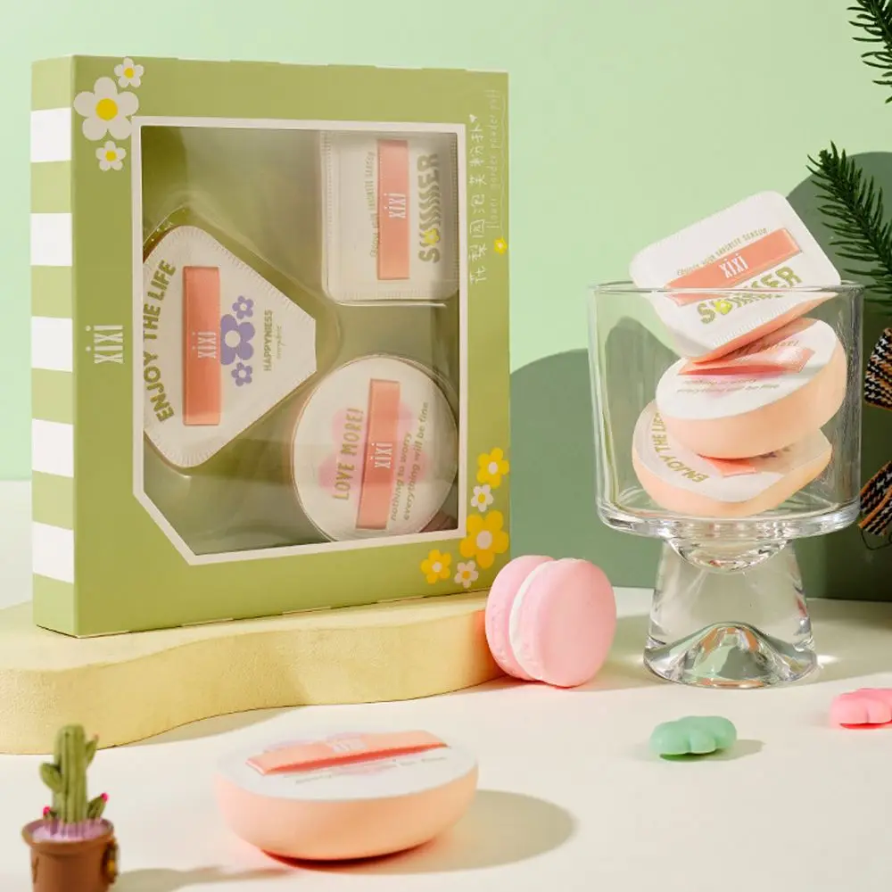 

Powder Elastic Liquid Foundation Super Cotton Candy Dry Wet Dual-use Sponge Puff Set Air Cushion Makeup Tool Powder Puff Kit