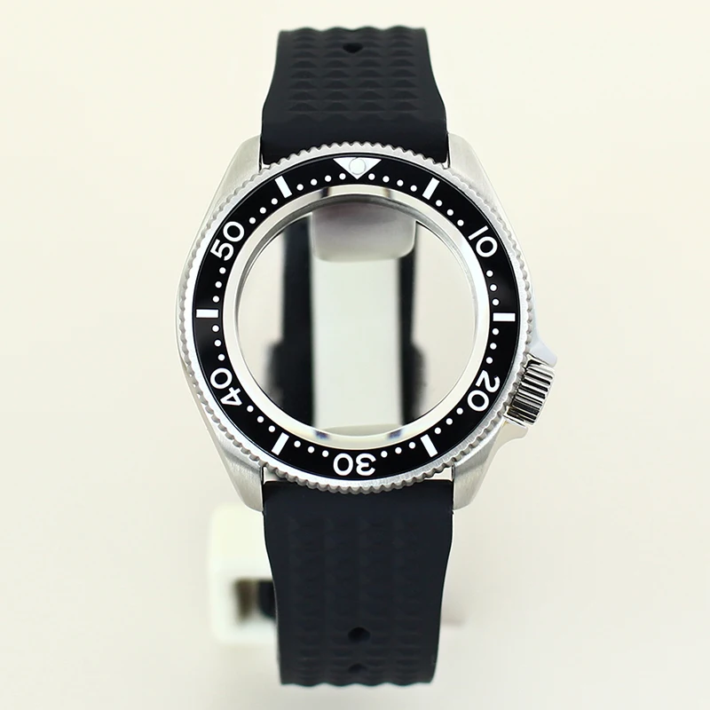 Фото Для дайвинга 10 бар на 3,8 Модифицированные детали SKX 38 мм Ремешок для часов Сапфировое стекло Для NH35 NH36 4R Механизм 28,5 мм Циферблат Водонепроницаемый №1