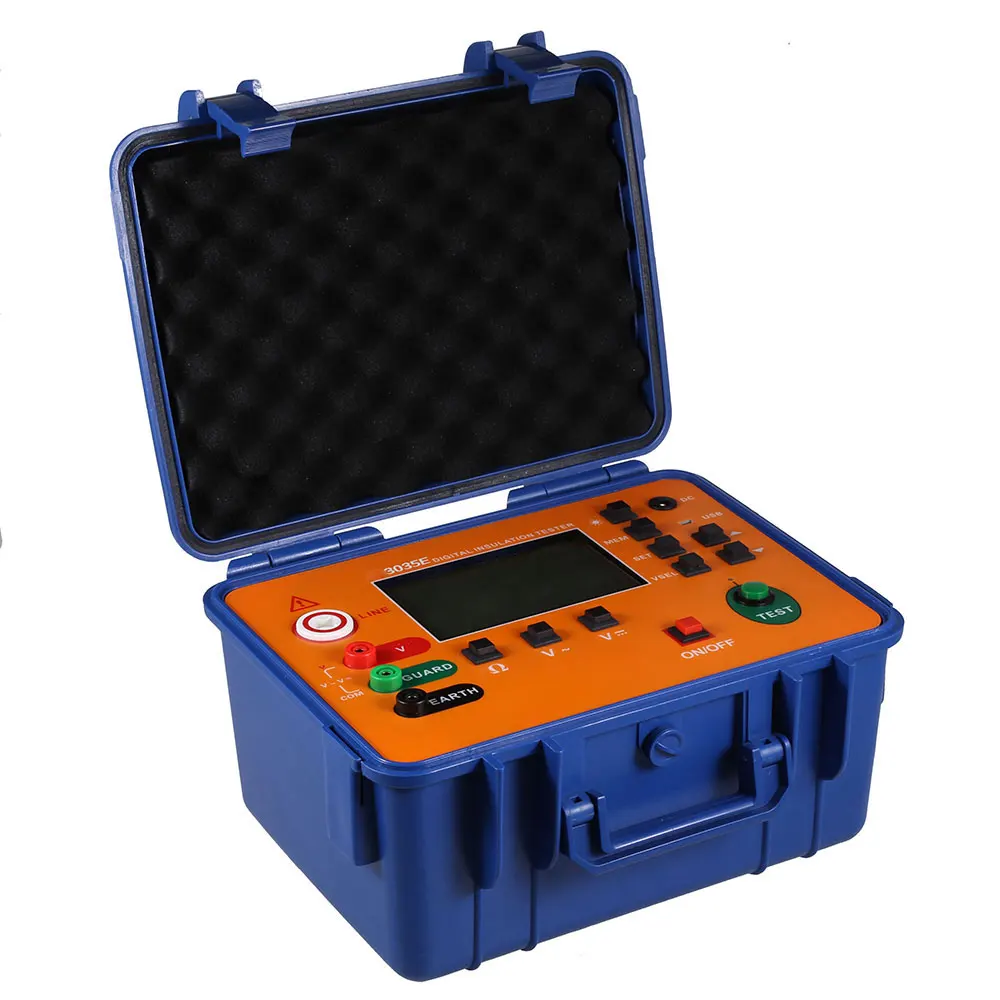 

Digital Megohmmeter megge r5000v digital insulation resistance tester