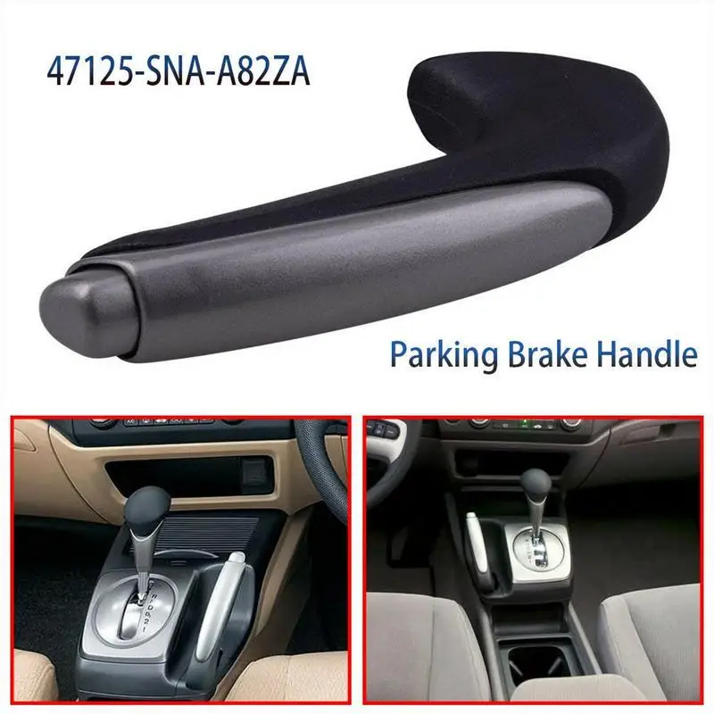 

Hand Brake Handle Cover Handbrake Protector Cover Grip Car Interior Replacement For 06-12cm Honda Civic Automobile Decoration